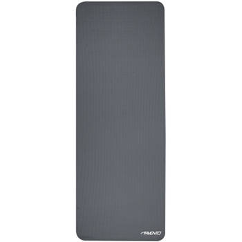 Grijze yoga / sport mat lichtgewicht 173 x 61 cm - Fitnessmat