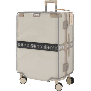 ONYX Kofferhoes 65L - 28x46x67CM - Koffer Beschermhoes - Transparant