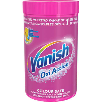 Vanish Oxi Action Poeder - Vlekverwijderaar Voor Gekleurde Was - 1,5 kg