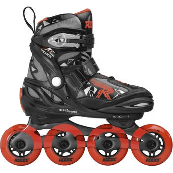 Roces Moody Tif inlineskates zwart/rood maat36-40