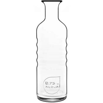 1x Glazen water of sap karaffen 750 ml Optima - Karaffen