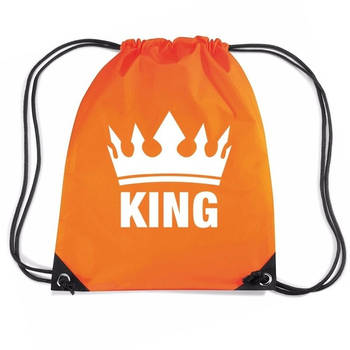 Nylon rugzak King oranje - Rugzakken