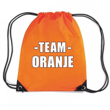 Team oranje rugtas voor sportdag - Rugzak