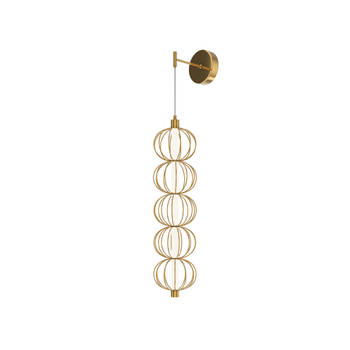 Maytoni - Wandlamp Golden Cage - Goud