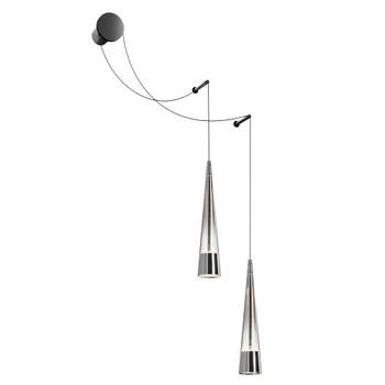 Maytoni - Wandlamp Sintesi - Chroom