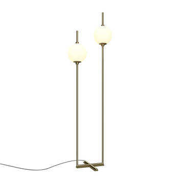 Maytoni - Vloerlamp The Sixth Sense - Messing