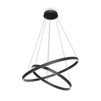 Maytoni - Hanglamp Rim - Zwart - Ø80