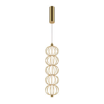 Maytoni - Hanglamp Golden Cage - Goud - Ø13,9