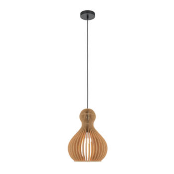 Maytoni - Hanglamp Roots - Zwart - Ø30