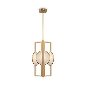 Maytoni - Hanglamp Marmo - Goud - Ø30,5