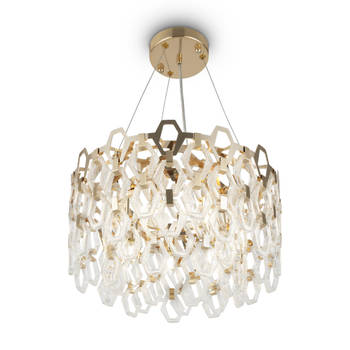 Maytoni - Hanglamp Tissage - Goud - Ø45,7