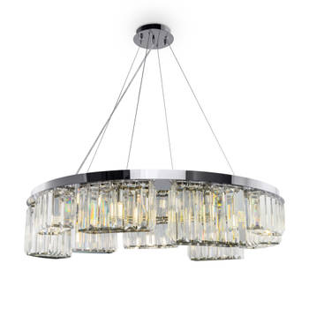 Maytoni - Hanglamp Colline - Chroom - Ø80