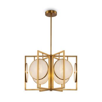 Maytoni - Hanglamp Marmo - Goud - Ø51,7