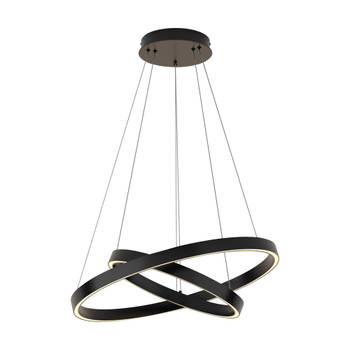 Maytoni - Hanglamp Rim - Zwart - Ø60