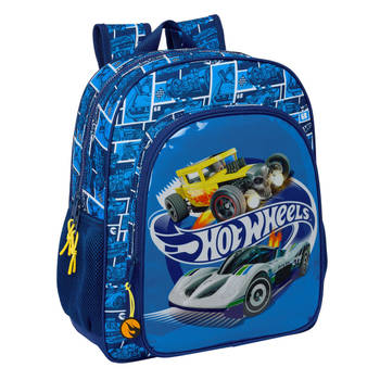 Schoolrugzak Hot Wheels Sonny Marineblauw 32 x 38 x 12 cm