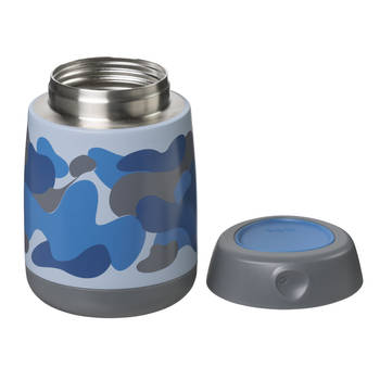 B.box geïsoleerd voedsel bewaarpotje mini Blue Camo