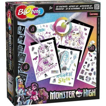 Kleurspel - LANSAY - 23692 - Blopens Monster High Activiteitenset