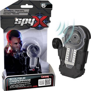 Spy X - Espionage -oortelefoons - Toy & Spy Accessories - Child Spy Panoply - 6 jaar oud - Lansay