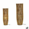 Vloerlamp Natuurlijk Bamboe 21,5 x 62 x 21,5 cm (2 Stuks)