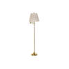 Vloerlamp DKD Home Decor Beige Gouden Metaal Polyester (41 x 41 x 160 cm)