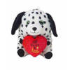 Knuffel Creaciones Llopis Hond Hart 28 cm Dalmatiër