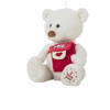 Knuffel Beer 35 cm Wit