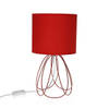 Bureaulamp Versa Mila Rood 20 x 36 cm Metaal