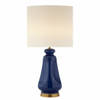 Bureaulamp DKD Home Decor Beige Marineblauw Porselein 35 x 35 x 64 cm