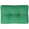 vidaXL Palletkussen 50x40x12 cm stof groen