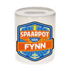 Vrolijke kinder spaarpot voor Fynn - Spaarpotten