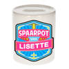 Vrolijke kinder spaarpot voor Lisette - Spaarpotten