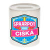 Vrolijke kinder spaarpot voor Ciska - Spaarpotten