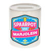 Vrolijke kinder spaarpot voor Marjolein - Spaarpotten