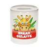 Spaarpot van de spaar giraffe Lilly Longneck 9 cm - Spaarpotten