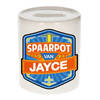 Vrolijke kinder spaarpot voor Jayce - Spaarpotten