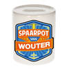 Vrolijke kinder spaarpot voor Wouter - Spaarpotten