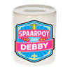 Vrolijke kinder spaarpot voor Debby - Spaarpotten