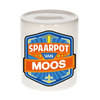 Vrolijke kinder spaarpot voor Moos - Spaarpotten