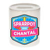 Vrolijke kinder spaarpot voor Chantal - Spaarpotten