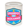 Vrolijke kinder spaarpot voor Roxanne - Spaarpotten