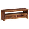 vidaXL Tv-meubel 118x30x40 cm massief hout