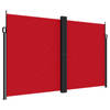 vidaXL Windscherm uittrekbaar 200x1000 cm rood