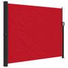 vidaXL Windscherm uittrekbaar 160x500 cm rood