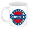 Voornaam Christopher koffie/thee mok of beker - Naam mokken