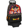 Schoolrugzak met Wielen Dragon Ball Zwart 30 x 46 x 14 cm