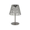 JENS Living Solar tafellamp Liv - LED Lamp - Ip44 - Ø20 x 33 cm - Grijs