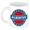 Voornaam Albertus koffie/thee mok of beker - Naam mokken