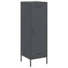 vidaXL Hoge kast 36x39x113 cm staal antracietkleurig