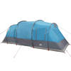 vidaXL Tunneltent 6-persoons waterdicht blauw