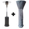 Sunred Heater & Hoes - Sargas - Gas lijn - Grijs - Staand model - Terrasverwarmer